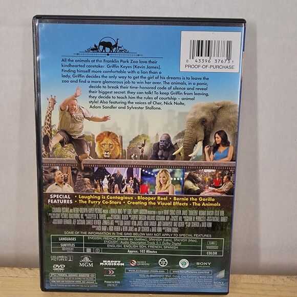 DVD Zookeeper - Picture 4 of 4